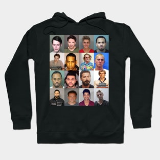 The Fame Monster - Male Celebrity Mugshots Hoodie